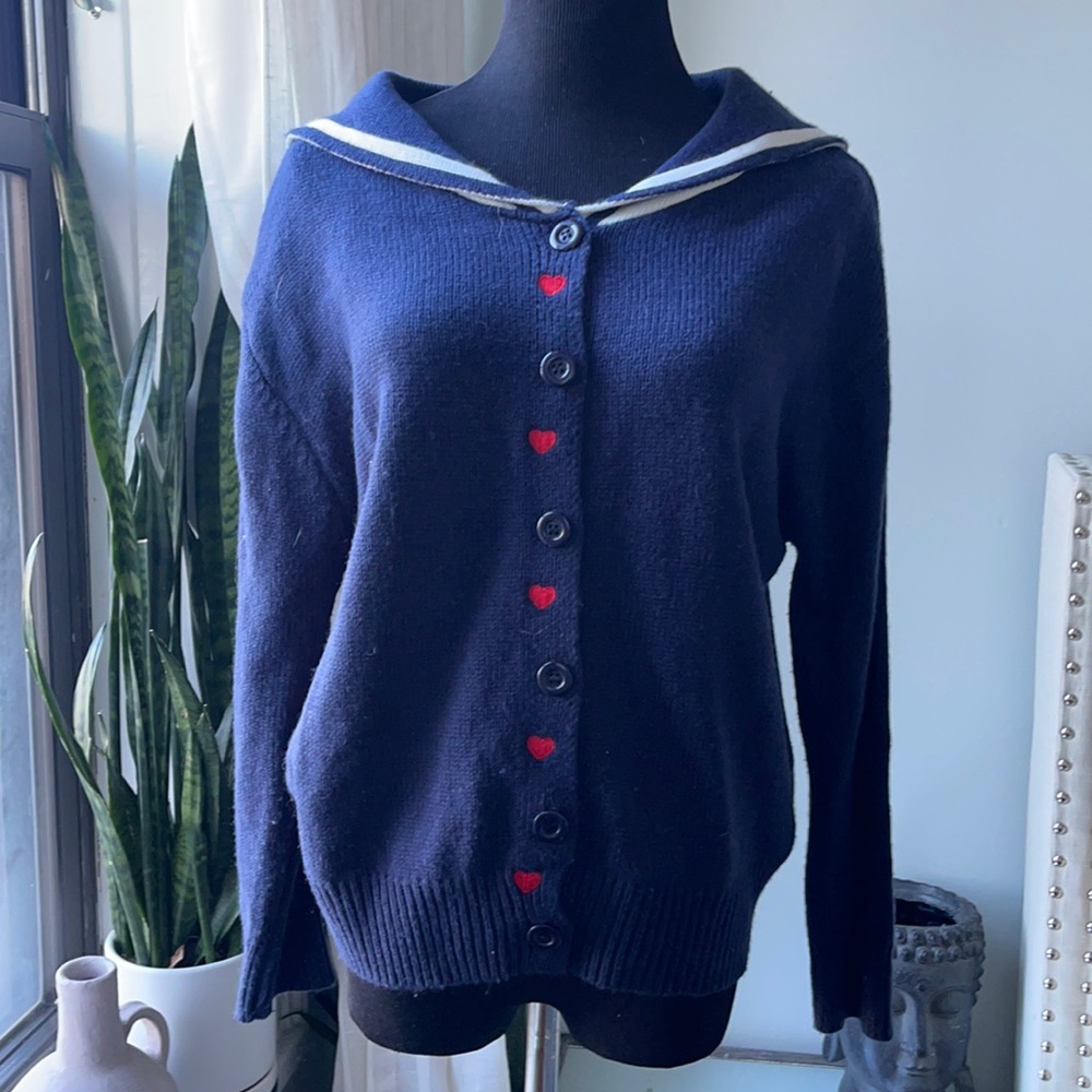 Miss sumey sailor colar sweater